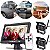 Kit 2 Câmera Ré C/ Monitor 7 Polegadas Wifi Pal Ntsc 12v 24v - Imagem 1