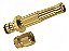 Kit Engate Rápido 1/2'' + Esguicho Metal Aluminio Dourado - Imagem 2