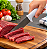 Faca Aço Inox Churrasco Carne Peixe 8 Polegadas Profissional - Imagem 2