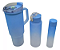 Kit C/ 3 Garrafas Estilo Jarra Multiuso Squeeze De 1250ml - Imagem 6