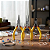 Kit Jogo 3 Alicates Profissional - Bico - Corte - Universal - Imagem 6