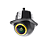 Mini Camera Frontal Tartaruga 1080p 12v 180° Visão Noturna - Imagem 6