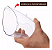 Máscara Protetor Facial Anatômico Transparente Multifunção - Imagem 4