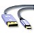 Cabo Usb Tipo C Para Displayport 1.4 8k 1,80 Metros - Imagem 2