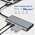 Hub Adaptador 11 Em 1 Hdtv Vga Rj45 Usb 3.0 Audio 4k Ultra - Imagem 5