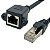 Cabo De Extensão Extensor 30 Metros Rj45 Macho X Fêmea 50cm - Imagem 6