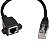 Cabo De Extensão Extensor 30 Metros Rj45 Macho X Fêmea 50cm - Imagem 7