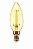 Lâmpada Vela Filamento Led C35 Âmbar 2200k 15000h 180lms - Imagem 2