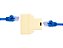 5 Conector Duplicador Cabo De Rede Rj45 1 Femea X 2 Femea - Imagem 4