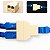 5 Conector Duplicador Cabo De Rede Rj45 1 Femea X 2 Femea - Imagem 2