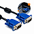 Cabo Vga 5m Monitor Lcd Pc Tv Projetor 5 Metros Blindado - Imagem 3