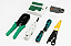 Kit Ferramentas Rede Com Crimpador Testador 10 Peças - Imagem 4