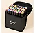 Kit De Canetinhas Marcador 48 Cores Permanente Ponta Dupla Multicolorido - Imagem 6