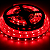 Fita Led Com 5m 3528 12v Vermelha Vermelho Sem Silicone - Imagem 2