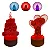 Luminária LED 3D RGB de Mesa Tomate Happy Birthday em Acrílico com USB - Imagem 1