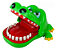 Jogo Jacaré Morde Dedo Crocodilo Dentista Brinquedo Infantil - Imagem 1