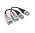 Par De Video Balun Para Camera Ahd Até 600mts Conversor - Imagem 2