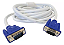 Cabo Vga Monitor Projetor Lcd Pc Tv 3 Metros Blindado - Imagem 2
