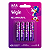 Pilha Recarregável Elgin Palito Aaa 900mah Cartela 4 Peças - Imagem 1