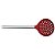 Escumadeira Silicone c/ Inox 35cm Yazi - Imagem 1