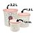 Conjunto Porta Mantimentos com 3 peças Plasutil - Imagem 2