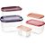 Conjunto 5 Potes Conect Retangular Plasutil - Imagem 3