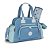 Bolsa Maternidade Everyday com Bolso Térmico Colors Masterbag Azul e Verde - Imagem 1