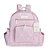 Mochila Maternidade Noah Masterbag Manhattan Rosa/Branco - Imagem 2