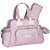 Bolsa Maternidade Everyday Masterbag com Bolso Térmico Manhattan Rosa/Branco - Imagem 1