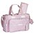Bolsa Maternidade Anne Masterbag Com Bolso Térmico Manhattan Rosa/Branco - Imagem 1