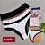 Kit 5 Calcinha De Algodão Tanga Boreale 4 Estampadas 1 Lisa Preta - 35 - Imagem 1