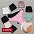 Kit com 10 Calcinhas de Algodão Tanga Leticia - 5 Pretas e 5 sortidas - Ref 01 - Imagem 1