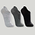 Kit Meia 3 Pares Cano Baixo Sport - 03270 - Imagem 1