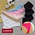 Kit com 10 Calcinhas de Algodão Tanga Biquini- 5 Pretas e 5 sortidas - Ref 26 - Imagem 1