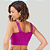 Top Zee Rucci Jacquard C/Bojo Removível sem Costura  ZR0300-053-1739 - Imagem 6