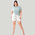Pijama Blusa Manga Curta e Short Plus  ZR3203-040-2056 - Imagem 2