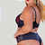 Conjunto Bicolor Preto e Rubi 2468 - Imagem 2