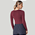 Blusa Loba Decot. Red. e Manga Longa 45184 - Imagem 5