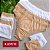 Kit Semaninha 10 Calcinhas De Algodão Tangas Brancas e Chocolate K10-01PC - Imagem 2