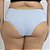 Kit Semaninha Emily Plus 7 Calcinhas De Algodão Tanga Dupla K7-54 - Imagem 6