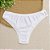 Calcinha de Algodão Tanga Leticia Branco 01-BR - Imagem 5