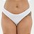 Calcinha de Algodão Tanga Delicatta Branco 02BR - Imagem 1