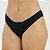 Calcinha de Algodão Tanga Delicatta Preto 02-PR - Imagem 3