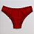 Calcinha De Algodão Tanga Boreale Vermelho 36-VE - Imagem 1