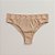 Calcinha de Algodão Tanga Renda Isabela Chocolate 25-CH - Imagem 1
