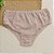 Calcinha De Algodão Tanga Alta Leticia Chocolate 14CH - Imagem 1