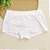Calcinha Boxer Feminina De Algodão Ana Branco 50BR - Imagem 1