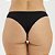 Calcinha de Algodão Tanga Biquini Preto 26PR - Imagem 2