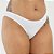 Calcinha de Algodão Tanga Biquini Branco 26BR - Imagem 3