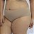Calcinha De Algodão Plus Size Anatômica Ruti Chocolate 33-CH - Imagem 3